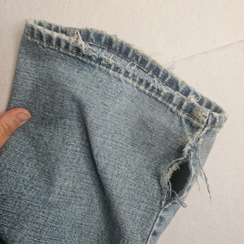 Vintage Marithe Francois Girbaud Baggy Jeans Light Wash 34x29 90s Streetwear